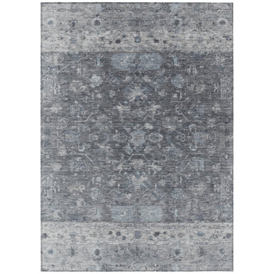 Machine Washable Indoor/Outdoor Chantille ACN2323 Global Rug
