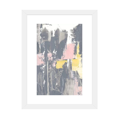 " Pink & Yellow Flowers II " Painting