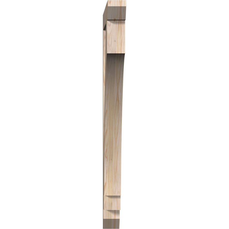 Support lisse à lattes 3 1/2 po x P 34 po x H 46 po, sapin Douglas, Douglas (lisse), H 46 po x l 3,5 po x P 34 po