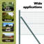 Welded Wire Fence With 7 Posts Steel-94017022-94017019