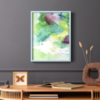 «Rising Above IV», reproduction encadrée - bois massif