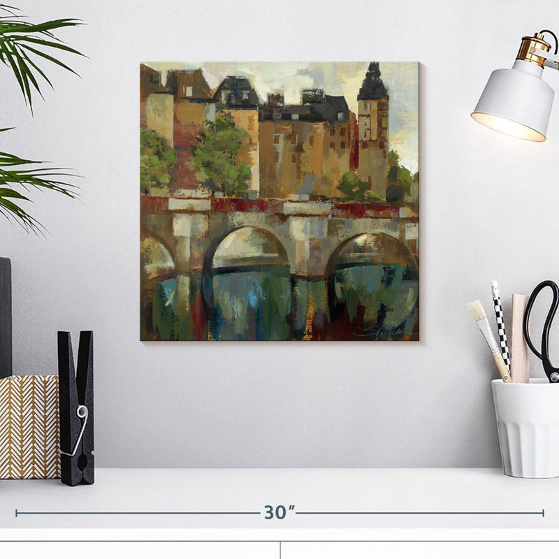 Nicci Paris, fin de l'été II, H 16 po x l 16 po