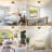 Andretta Glass Semi Flush Mount