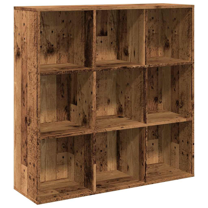 Yeats Book Cabinet 98x29x97,5 cm Engineered Wood, Old Wood