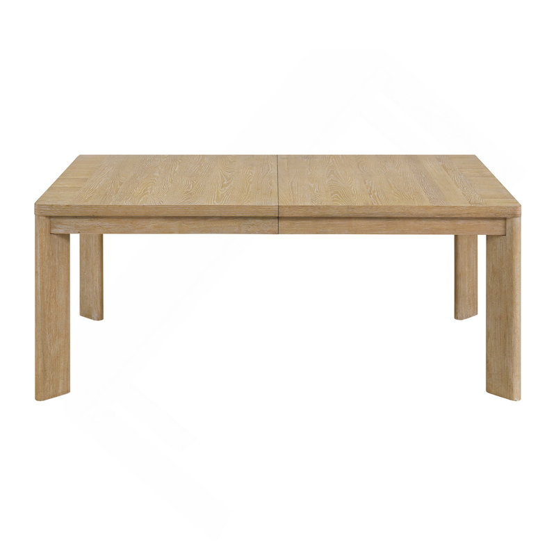 Brown Dining Table With Leaf
