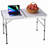 90cm Rectangular Adjustable Folding Table