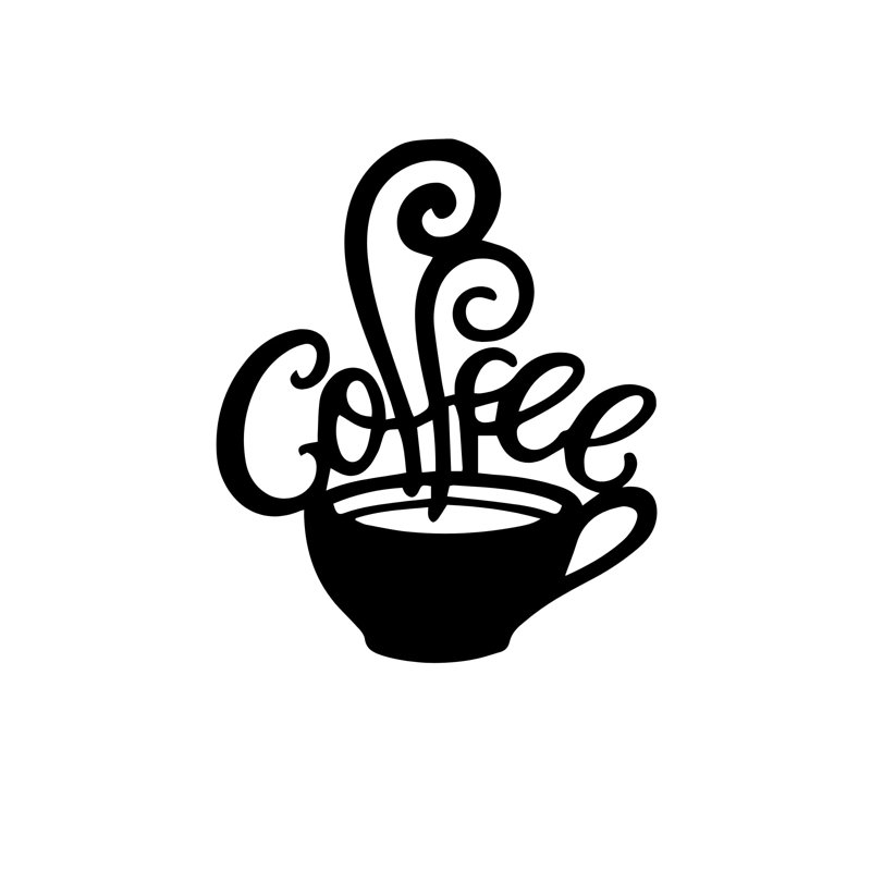 Coffee Cup Wall Art For Kitchen And Café Décor