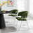 Velvet Moss Green Silver