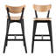 Babrak Counter Stool with Solid Wood Frame-1153966157