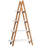 Stylish Wood Display Shelf - 4 Bookcase With Painted For Home Use Solid "A" Frame & Office