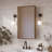 Midland 20"W Rectangular Surface Mount Medicine Cabinet In Oak-122088683