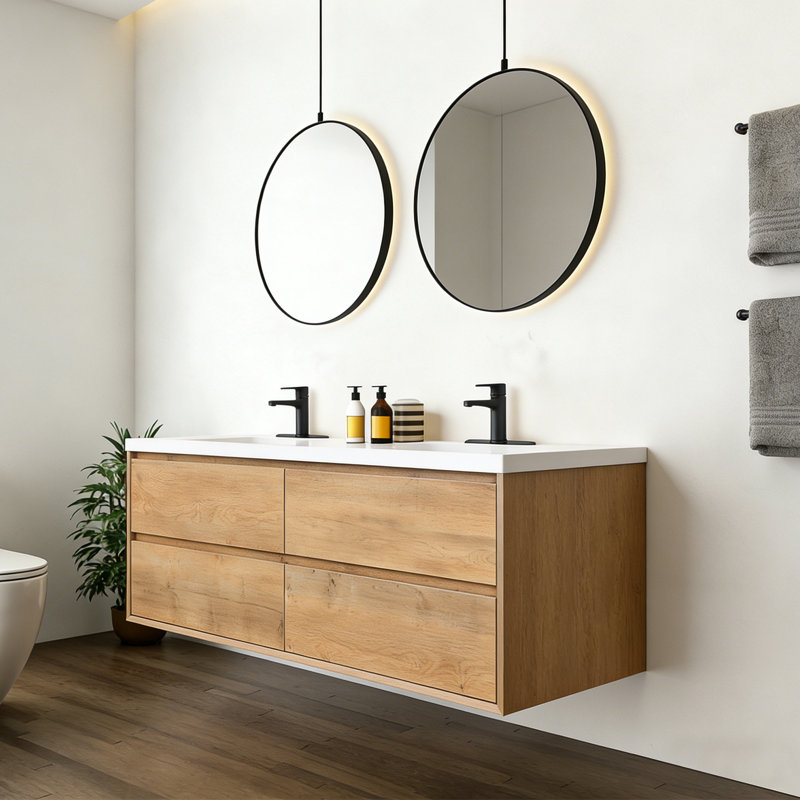 Ensemble de meuble-lavabo mural 48 po, 48"