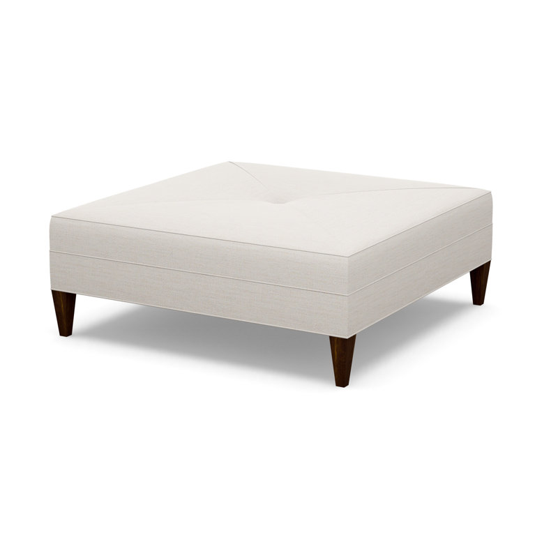 Square Ottoman, 3906-99, Walnut