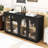 Sideboard Buffet Cabinet with Adjustable Shelves-862085148