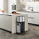 Vertical Bins Step On Multi-Compartment Rubbish & Recycling Bin - 32L