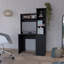 Bureau d'ordinateur Dumas, bureau, noir