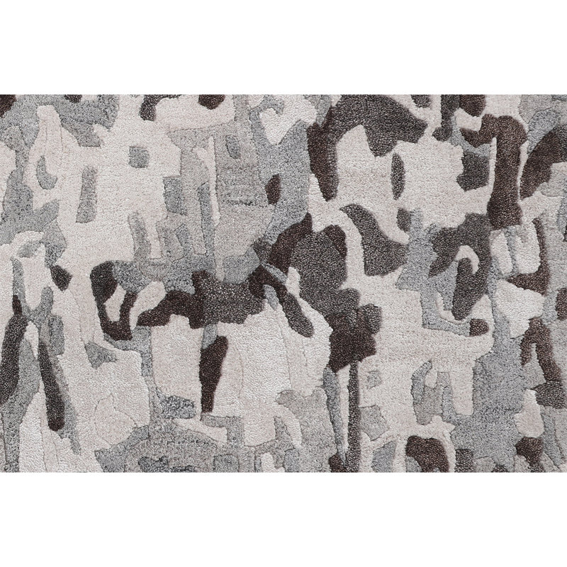 Abstract Area Rug, Rectangle 3'10" x 5'11"