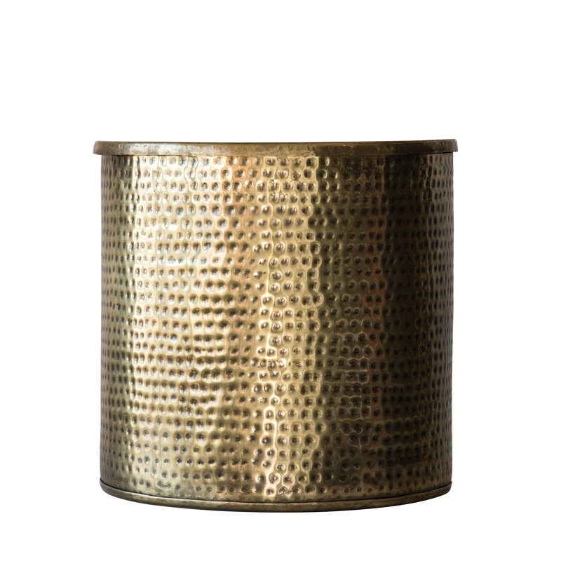 Dexiree Iron Top End Table