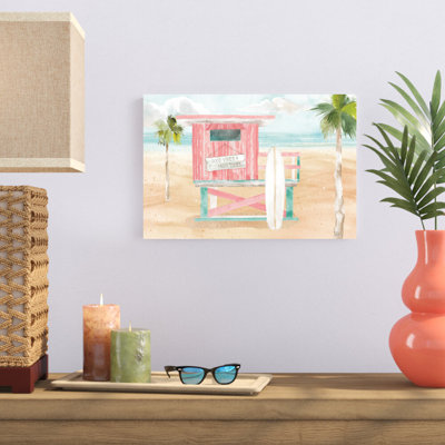 " Surfs Up VIII " by Dina June Painting Print