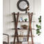 Exquis miroir décoratif rond en bois avec texture tissée, une magnifique pièce décorative pour tout intérieur