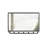 Cubiko Metal Flat Wall Mirror