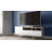 Winston 53.14" Modern 4-Shelf TV Stand for TVs up to 50" in Cinnamon and Black-1368776352