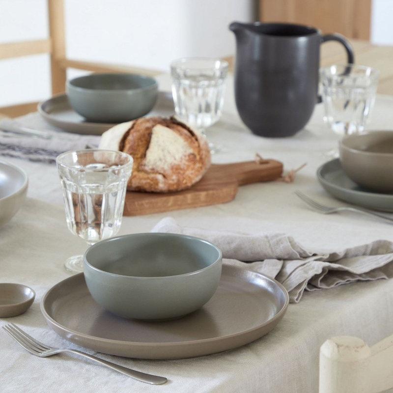 Casafina Pacifica Handmade Stoneware Dining Bowl, Artichoke