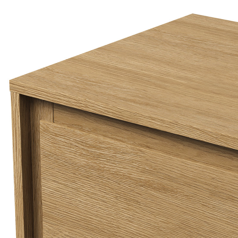 2-Drawer Nightstand With Modern Design, Versatile Storage For Any Room, Brown