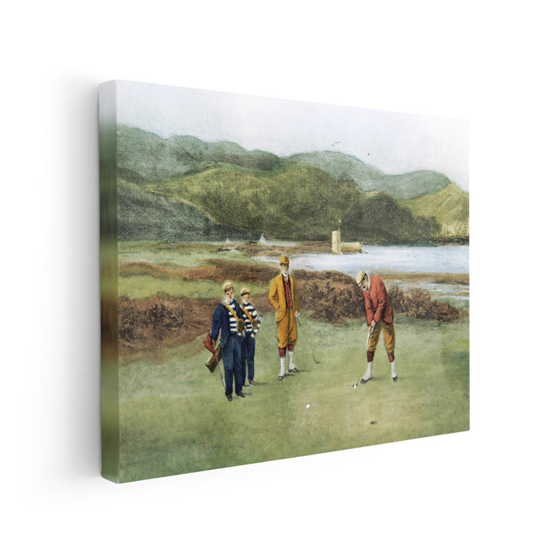 Le green, Unframed, Canvas, 08"H x 10"W