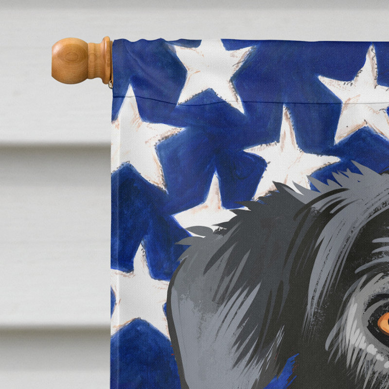 Polyester à 2 côtés 28 x 40 po drapeau maison, Beauceron