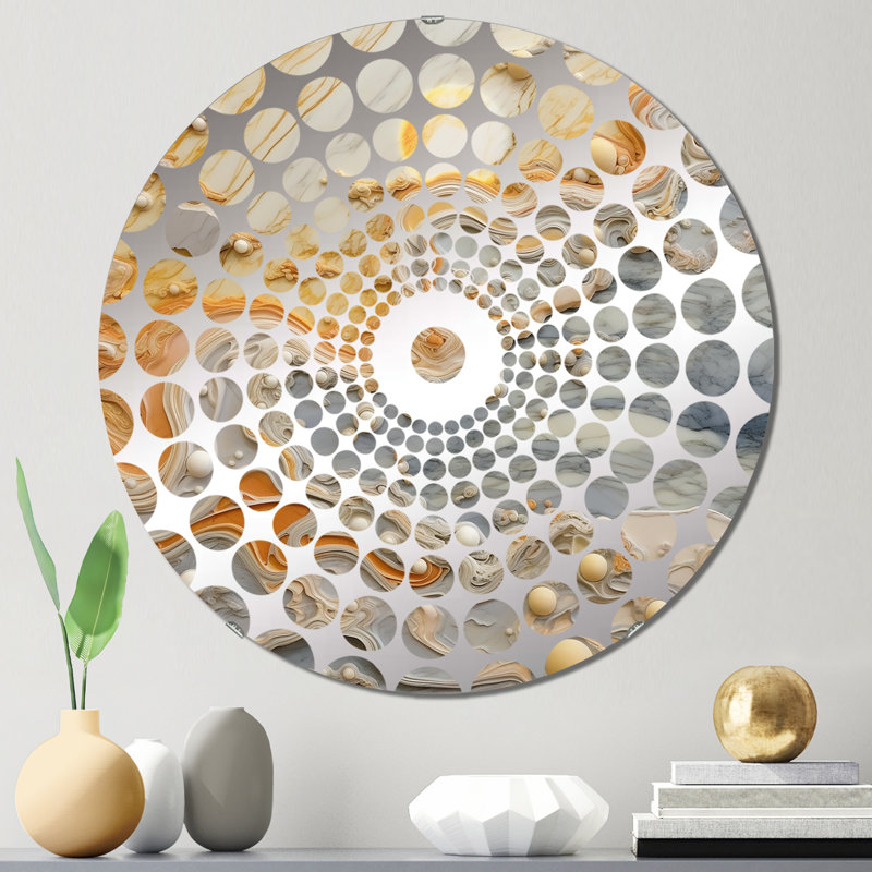 Miroir décoratif concave, 23,6 po x 23,6 po