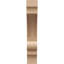 Corbeau en bois de cèdre brut TimberThane, l 3 po x P 6 po x H 18 po, brun clair Diane-88289997