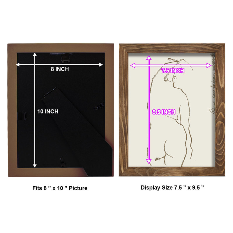 Toi et moi IV, reproduction d'art encadrée, H 15 po x l 12 po x P 1 po, Cadre noyer