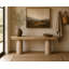 Console en bois massif Capri 87,4 po