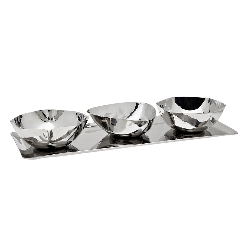 Auburn 4 Piece Appetizer Server
