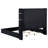 Judah Wingback Bed with Flame Visualizer