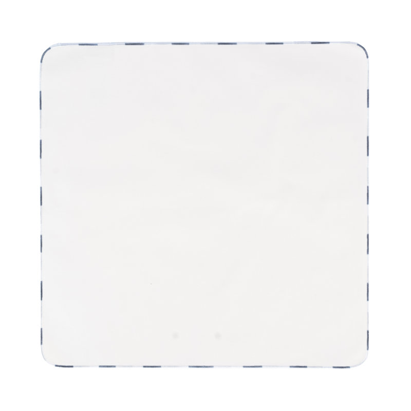 Kutnu Ikat Placemat, White/Black