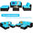 Awar 5 - Person Patio Conversation Set with Cushions-1228736754