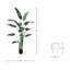6' Bird of Paradise Tree with Fiberstone Planter-935719757