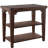 Hornbeck Solid + Manufactured Wood End Table with Metal Corner Accents-192658767