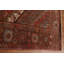 Tapis rouge géométrique 10 x 12