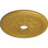 Médaillon de plafond palmetto 23 5/8 po x P 3 5/8 po x P 1 5/8 po (convient aux auvents jusqu'à 3 5/8 po)