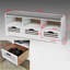 Segars Polyester Upholstered Storage Bench