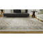 Tapis bleu délavé à la machine Whitley-112682606