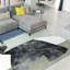 Tapis abstrait lavable Stone Abstract