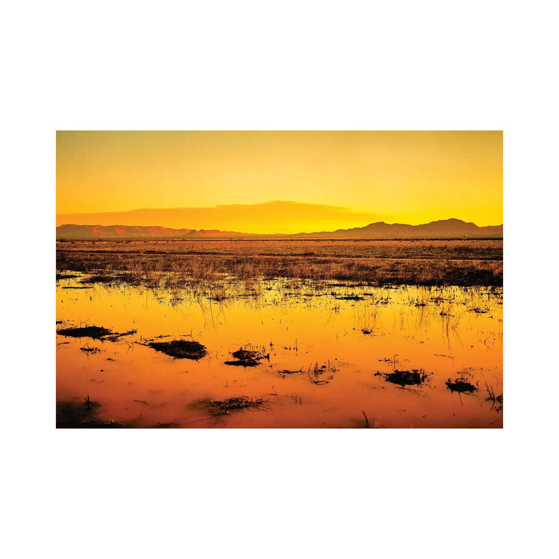 Western Sunset by Mark Paulda - Print on Canvas, Wrapped Canvas, 30.48cm H x 45.72cm W x 1.91cm D