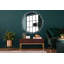 Huldar Glass Flat Wall Mirror