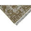 Hand Knotted Wool/Viscose Area Rug in Brown/Silver