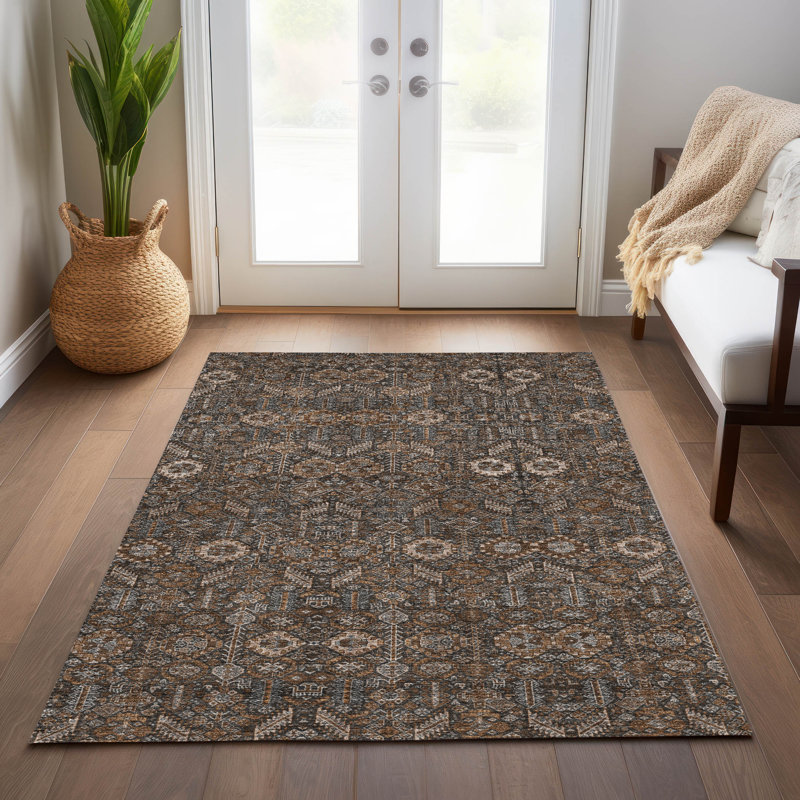 Tapis intérieur / extérieur Liv avec envers antidérapant, Rectangle 9 pi x 12 pi
