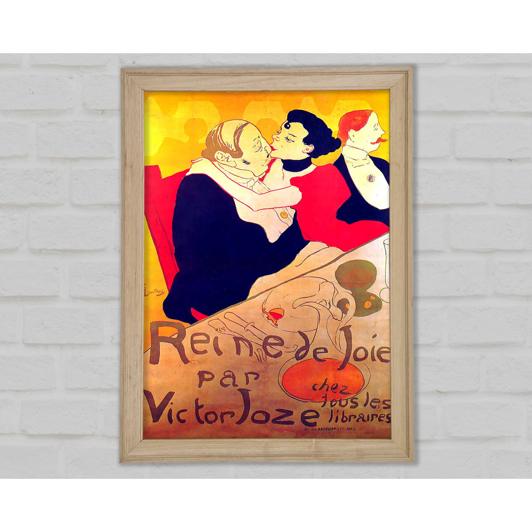 Rene De Joie 2 von Toulouse Lautrec - Einzelne Bilderrahmen Kunstdrucke